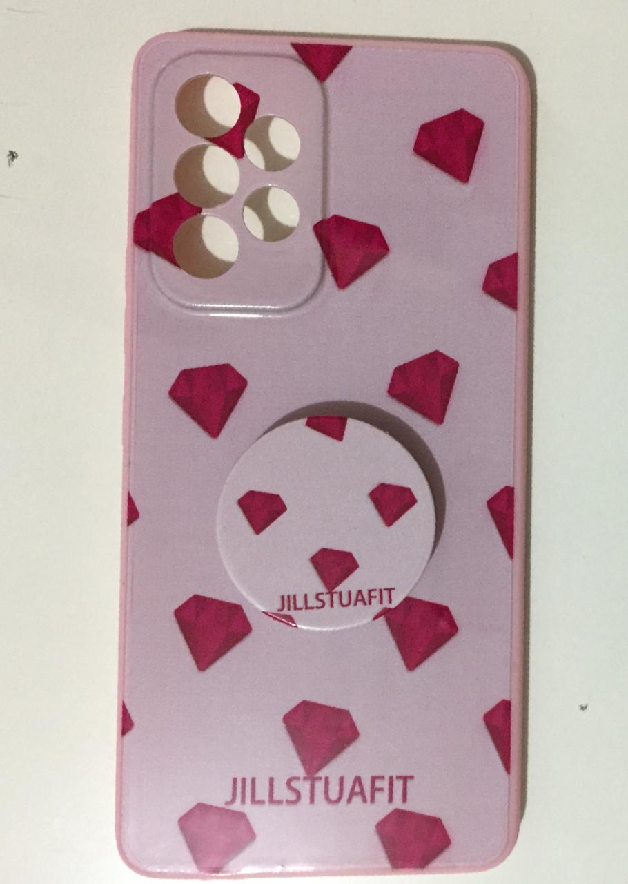 Capa Desenhada Feminina Com Pop Samsung A53 - Capinhas para Celular - Central - unidade    Cod. CP DESENHADA FEM C POP SAM A53